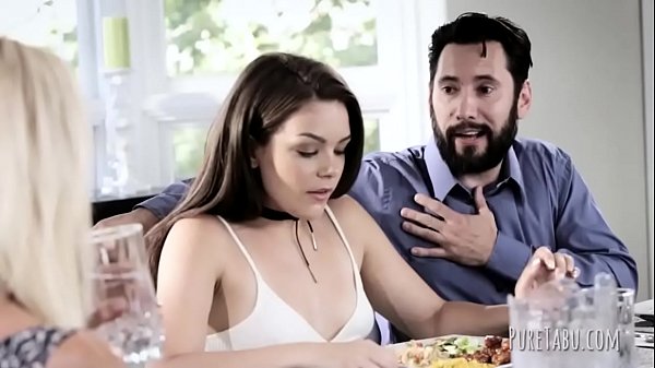 Busty slut fucked by dad